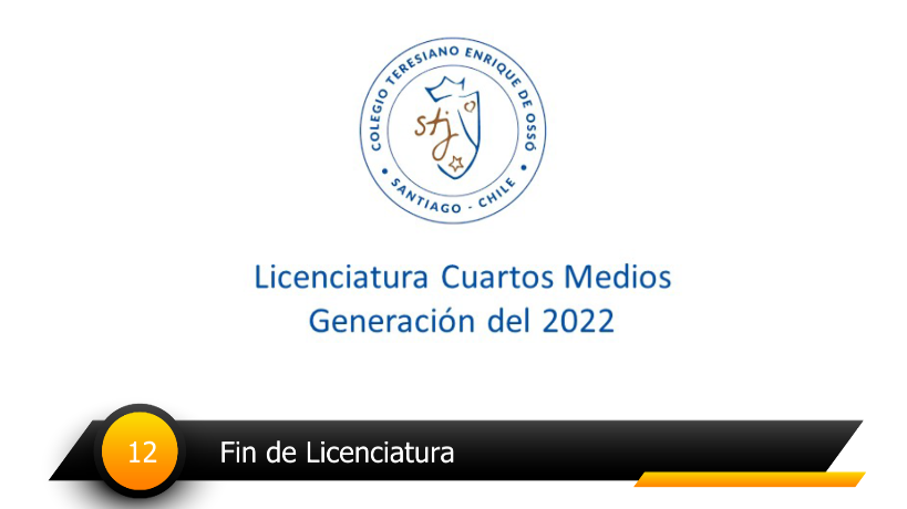 Video Licenciatura 4tos medios TEO 2022