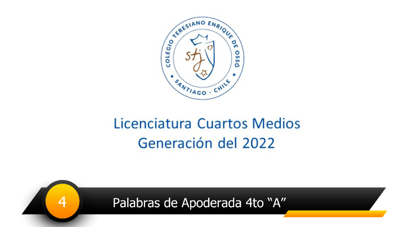 Video Licenciatura 4tos medios TEO 2022