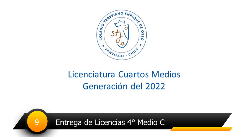 Video Licenciatura 4tos medios TEO 2022