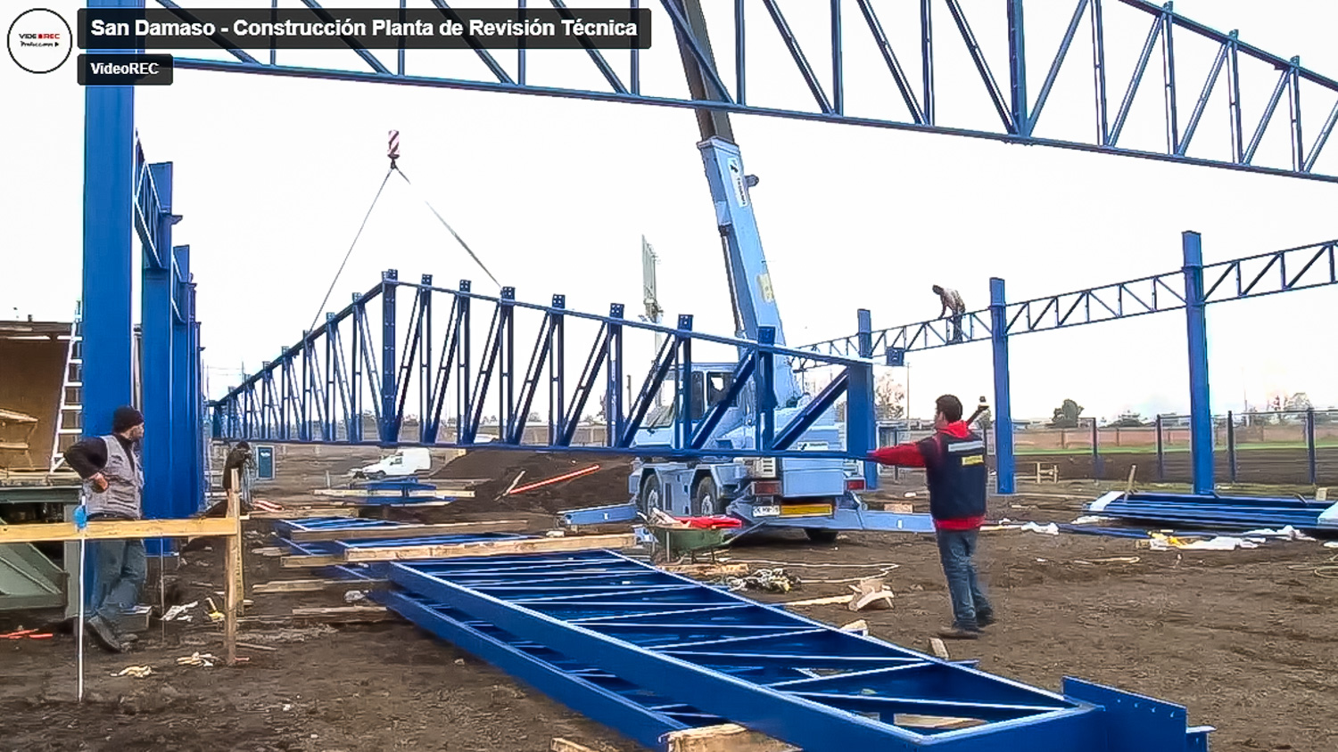 Video San Dámaso Contrucción de Planta de Revisión Técnica